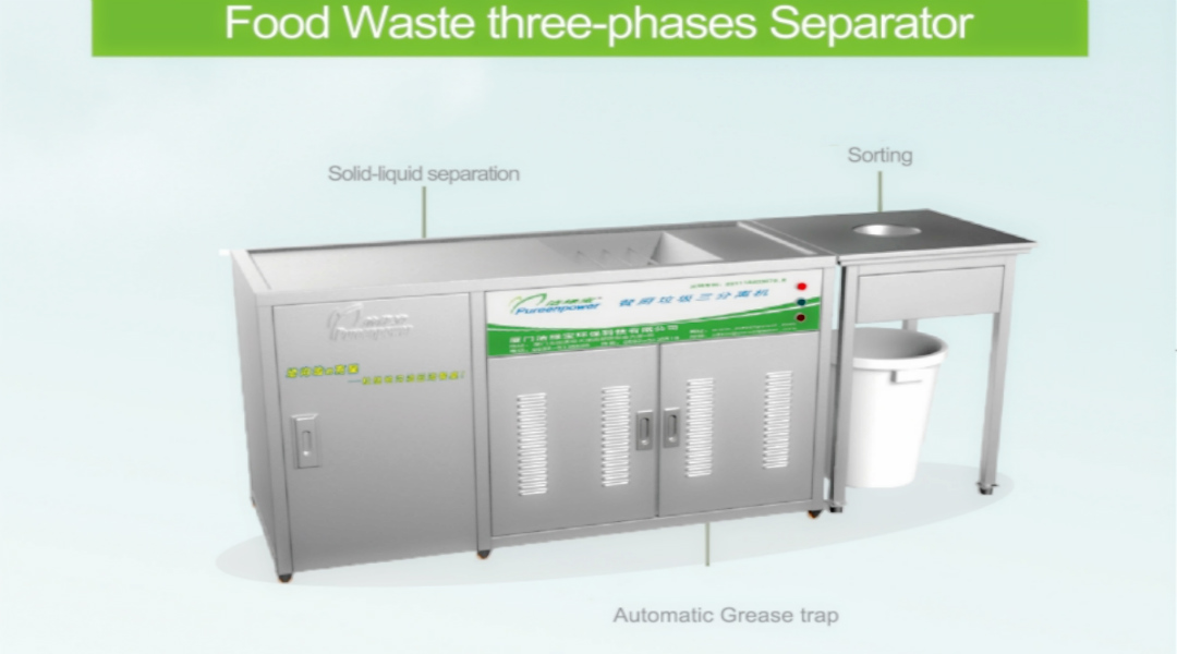 Restaurants Food waste separator
